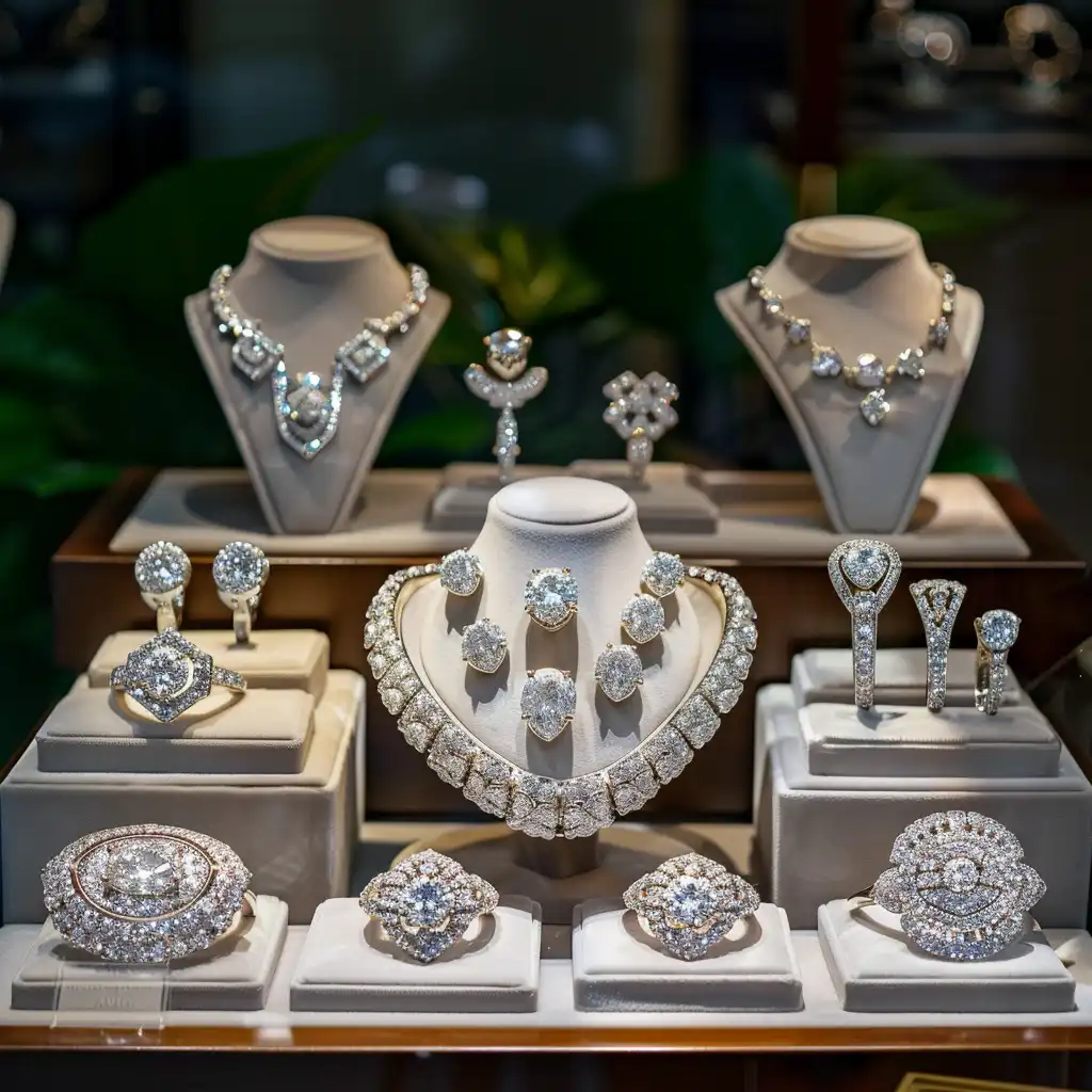 De tijdloze elegantie van diamanten sieraden